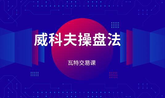 瓦特交易课 价量经典 威科夫操盘法视频课程